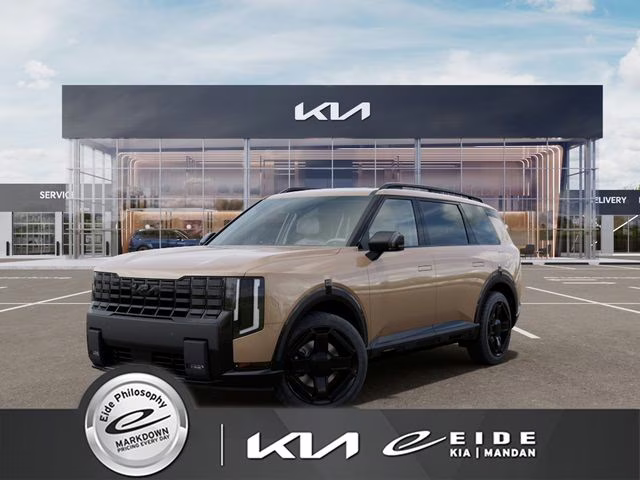2027 Terrain Brown Kia Telluride X-Line EX AWD SUV