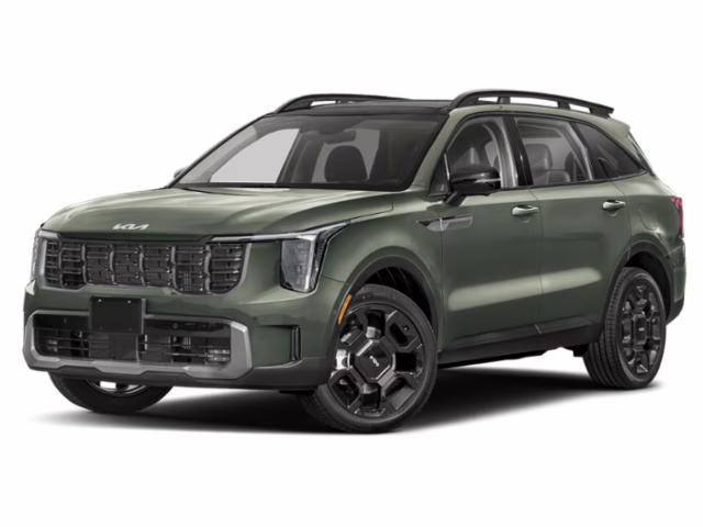 2026 Green Kia Sorento X-Line SX AWD SUV