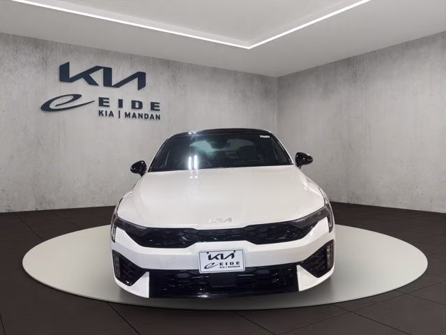 2026 Snow White Pearl Kia K5 GT-Line AWD Sedan