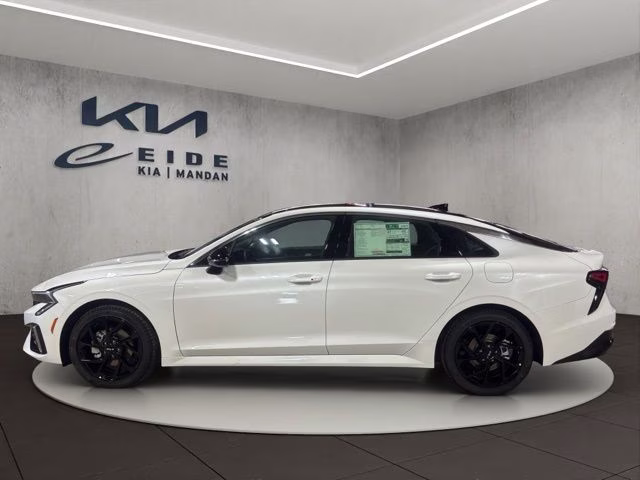 2026 Snow White Pearl Kia K5 GT-Line AWD Sedan