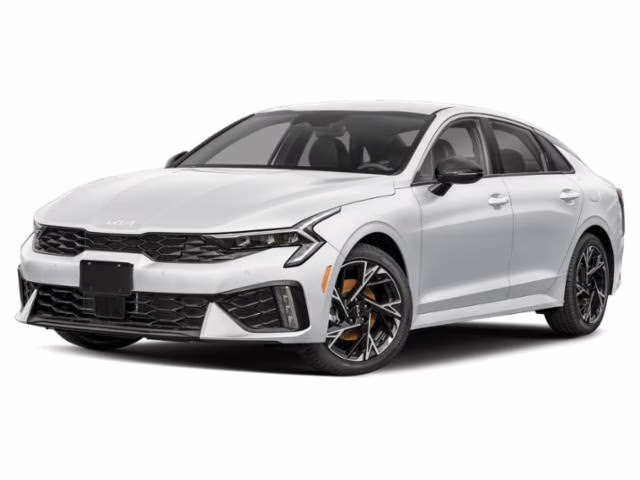 2026 White Kia K5 GT-Line AWD Sedan