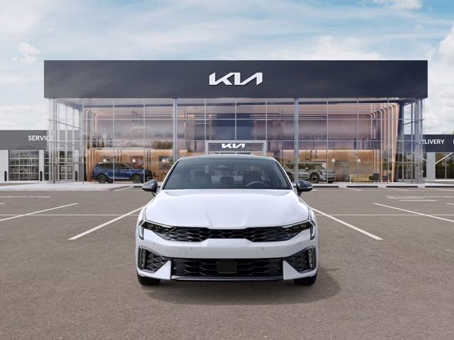 2026 Snow White Pearl Kia K5 GT-Line AWD Sedan