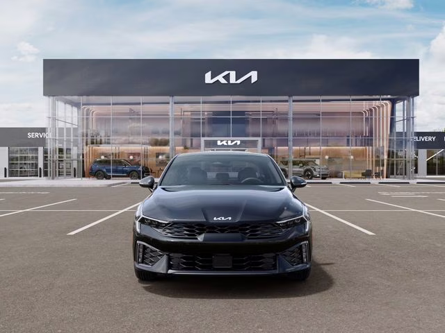2026 Aurora Black Pearl Kia K5 GT-Line AWD Sedan