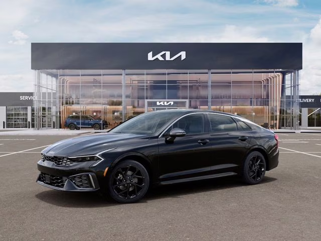 2026 Aurora Black Pearl Kia K5 GT-Line AWD Sedan