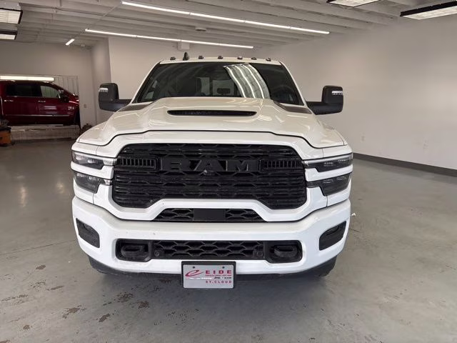 2026 Bright White Clearcoat Ram 3500 Laramie Night Edition 4X4 Truck