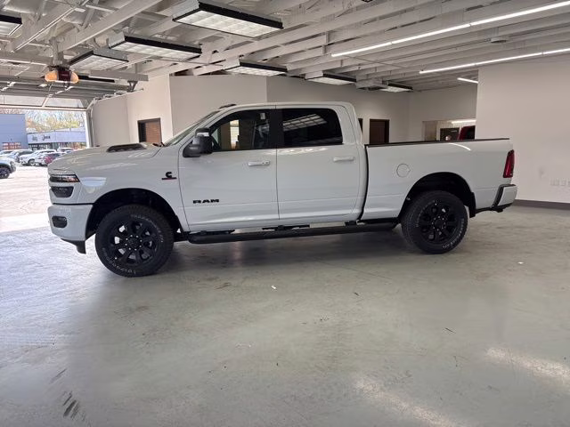 2026 Bright White Clearcoat Ram 3500 Laramie Night Edition 4X4 Truck