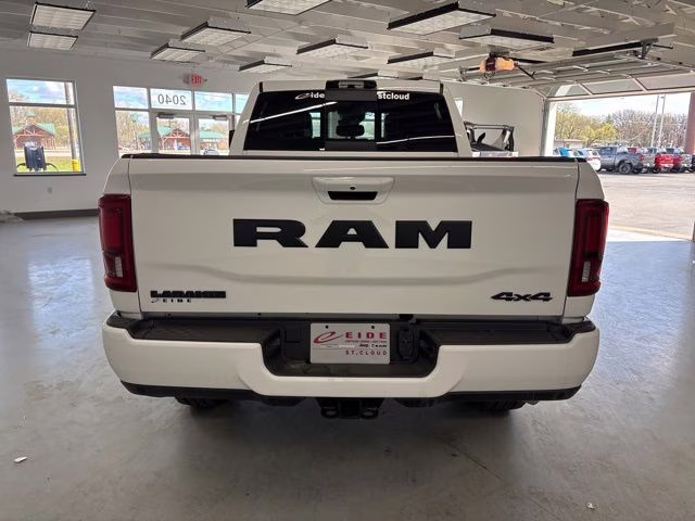 2026 Bright White Clearcoat Ram 3500 Laramie Night Edition 4X4 Truck