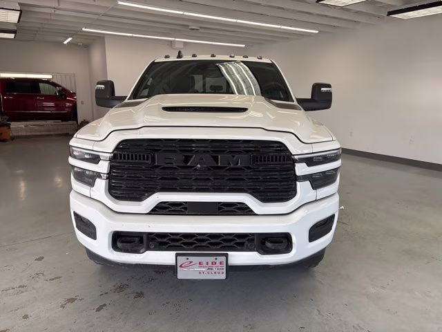 2026 Bright White Clearcoat Ram 3500 Laramie Night Edition 4X4 Truck