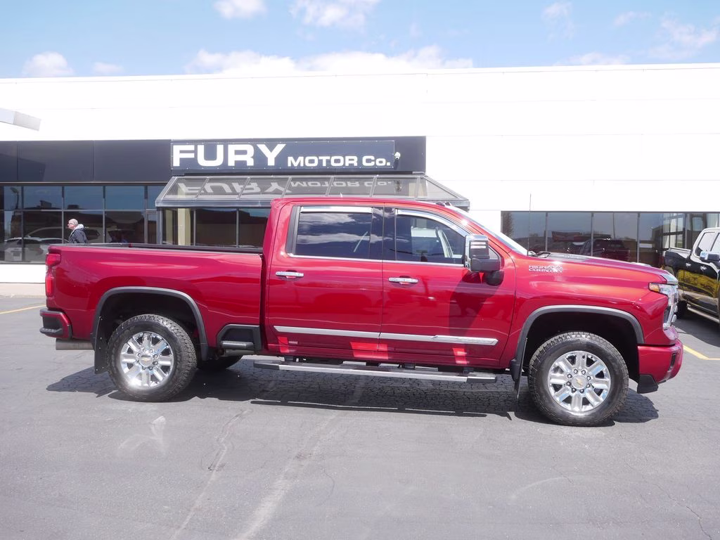 2024 Radiant Red Tintcoat Chevrolet Silverado 3500HD High Country w/ Premium Pckg 4X4 Truck