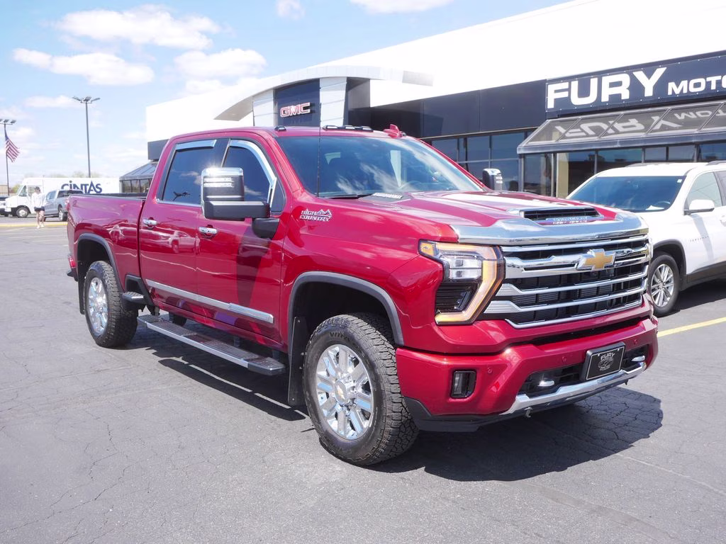 2024 Radiant Red Tintcoat Chevrolet Silverado 3500HD High Country 4X4 Truck