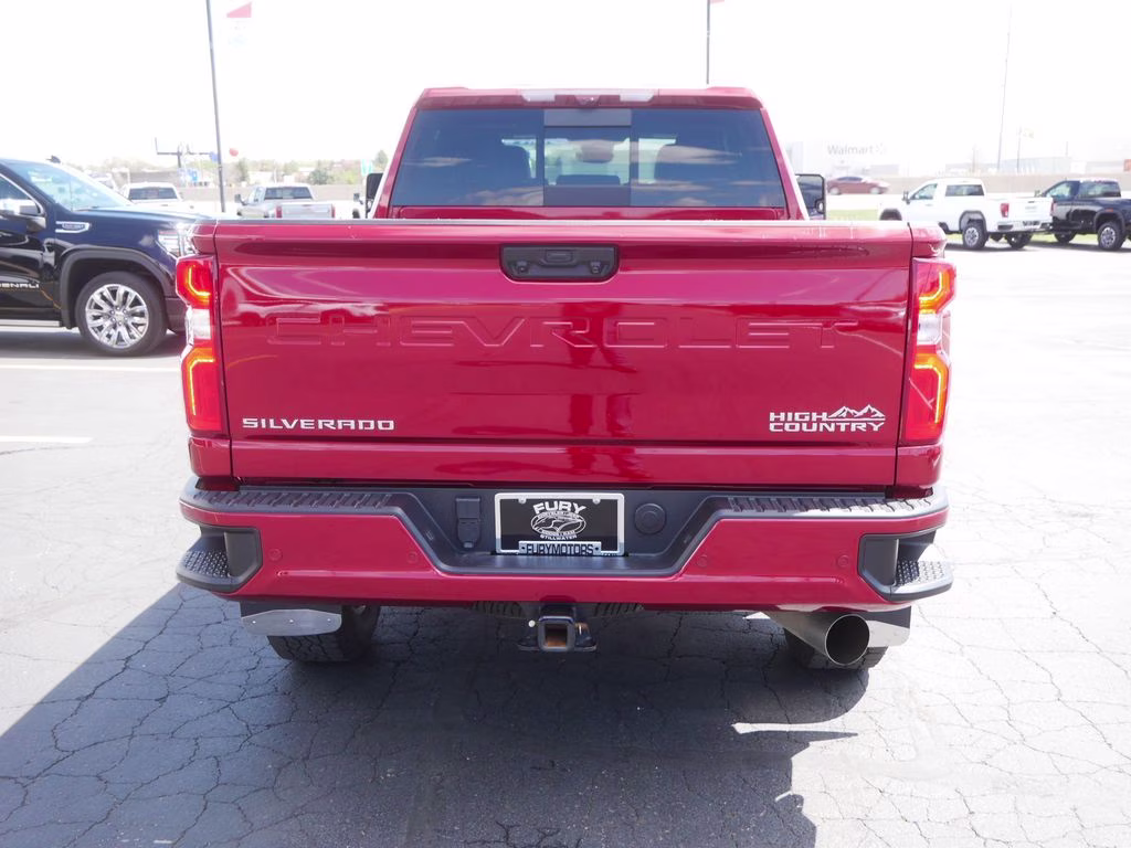 2024 Radiant Red Tintcoat Chevrolet Silverado 3500HD High Country 4X4 Truck