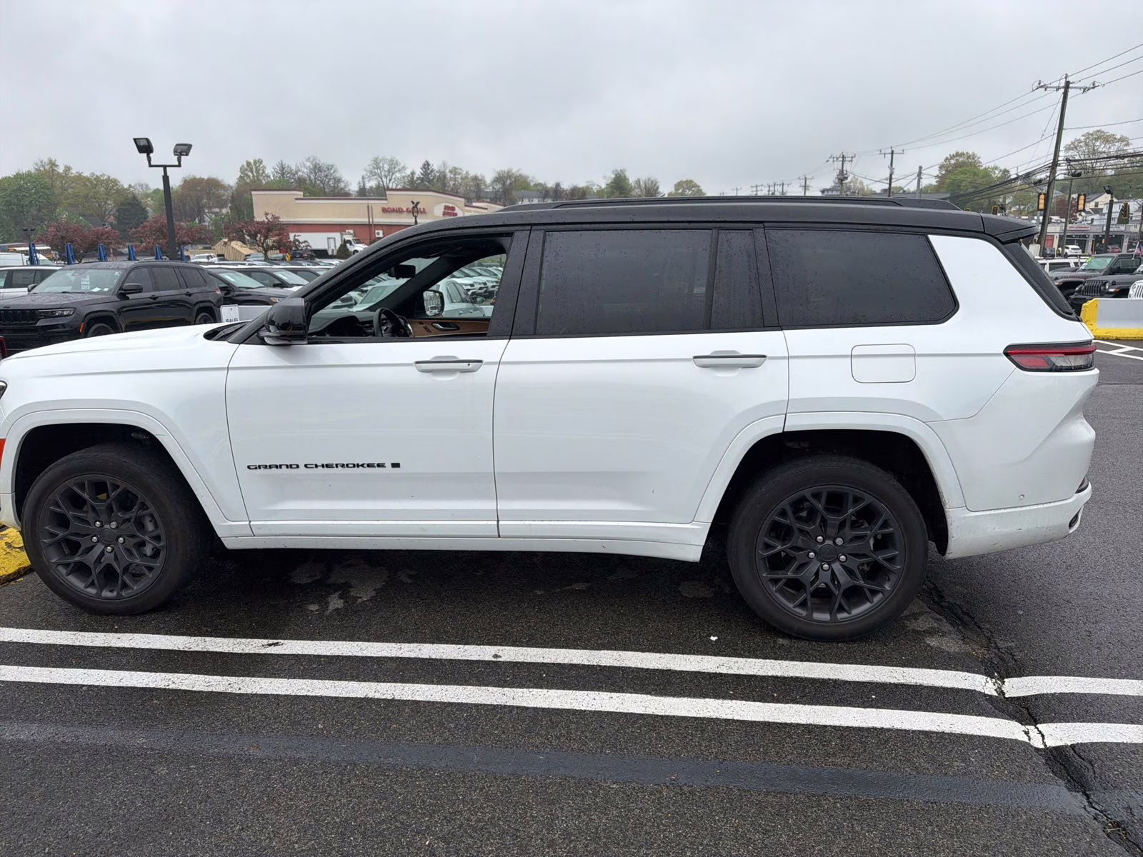 2023 Bright White Clearcoat Jeep Grand Cherokee L Summit 4X4 SUV