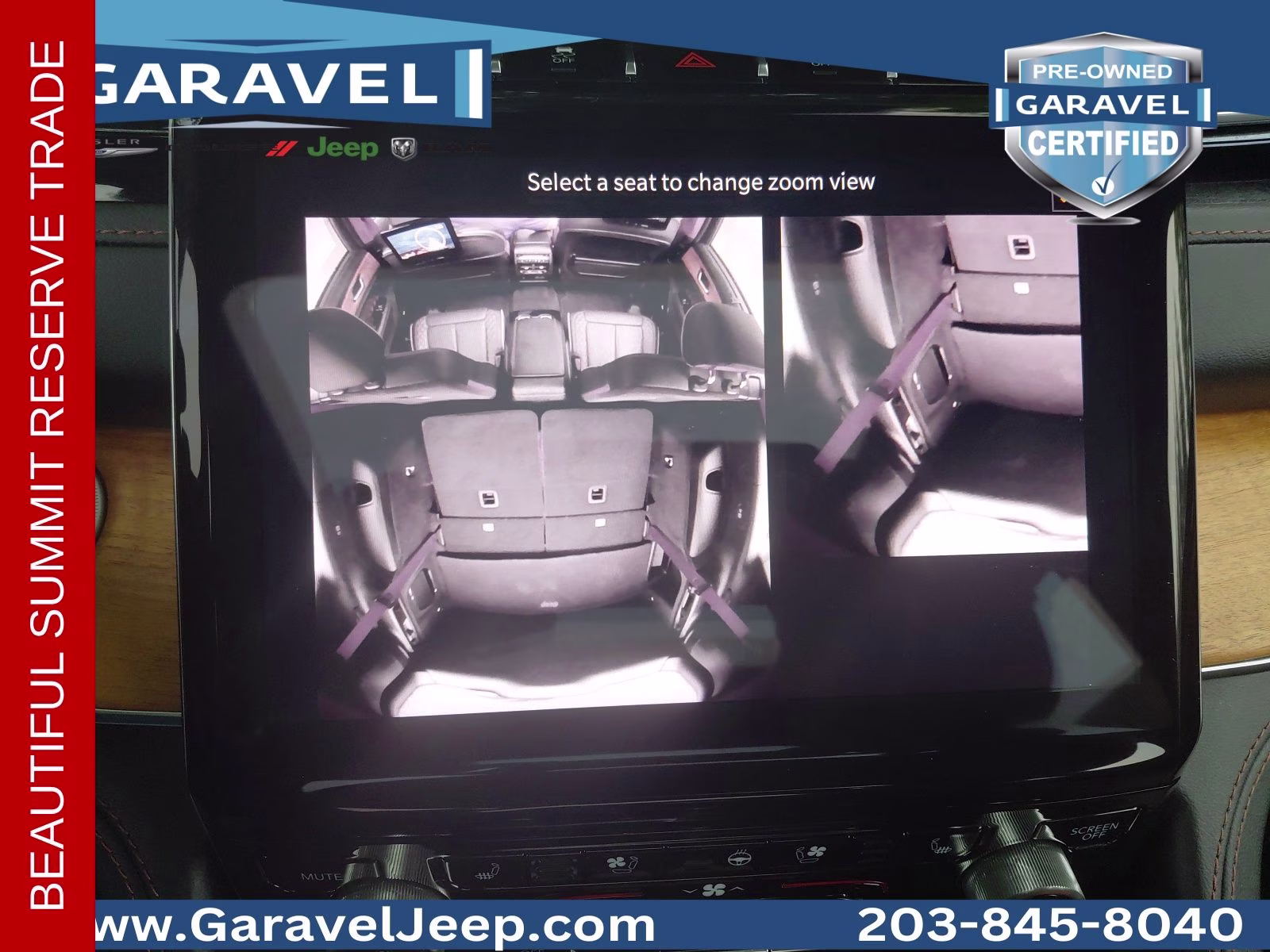 2023 Bright White Clearcoat Jeep Grand Cherokee L Summit 4X4 SUV