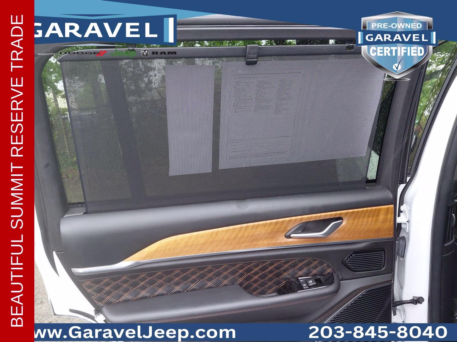 2023 Bright White Clearcoat Jeep Grand Cherokee L Summit 4X4 SUV