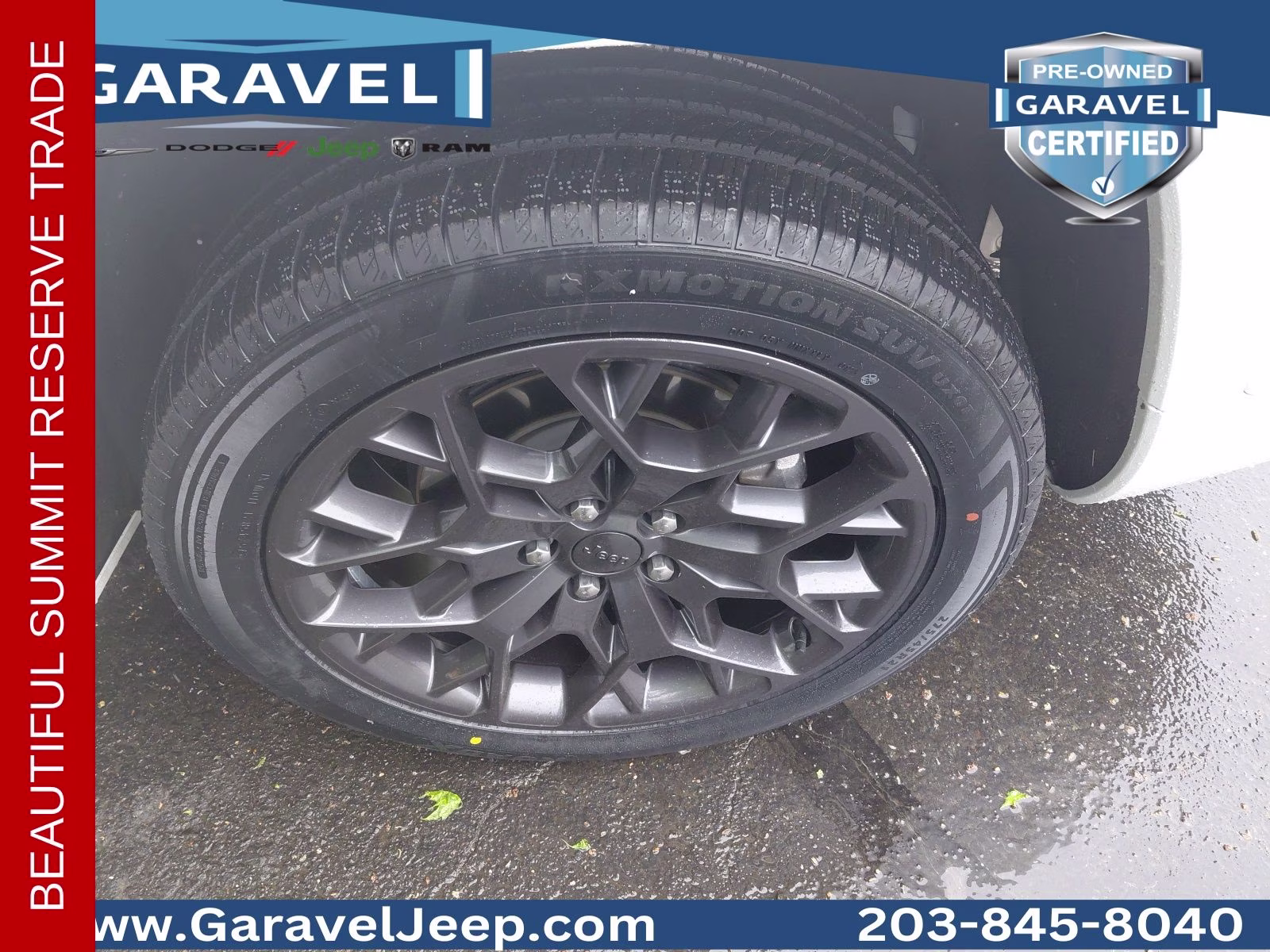 2023 Bright White Clearcoat Jeep Grand Cherokee L Summit 4X4 SUV