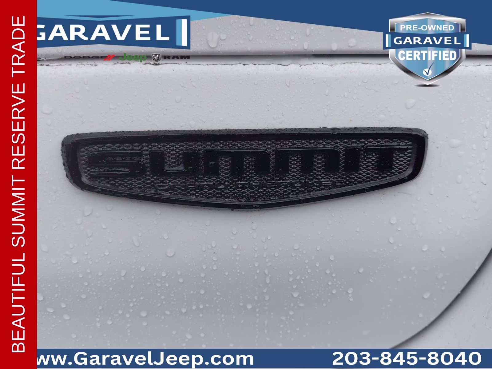 2023 Bright White Clearcoat Jeep Grand Cherokee L Summit 4X4 SUV