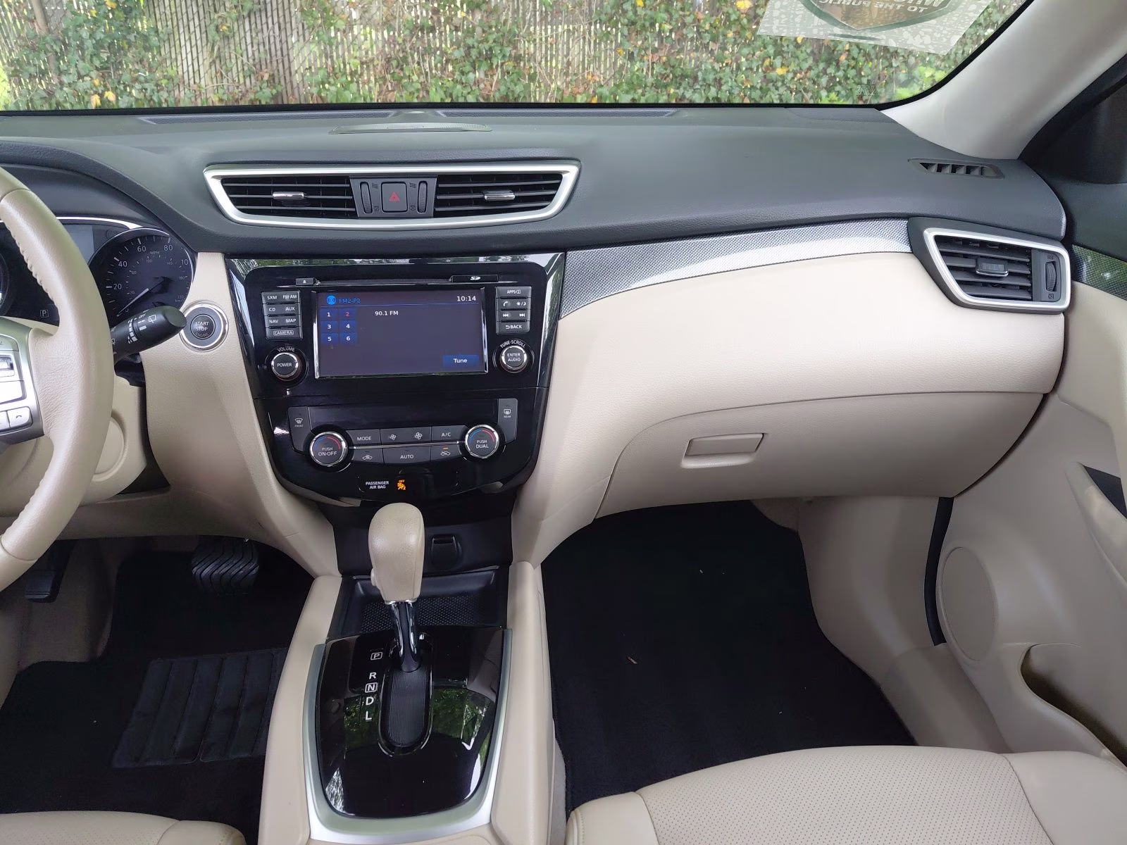 2015 Arctic Blue Metallic Nissan Rogue SL AWD SUV