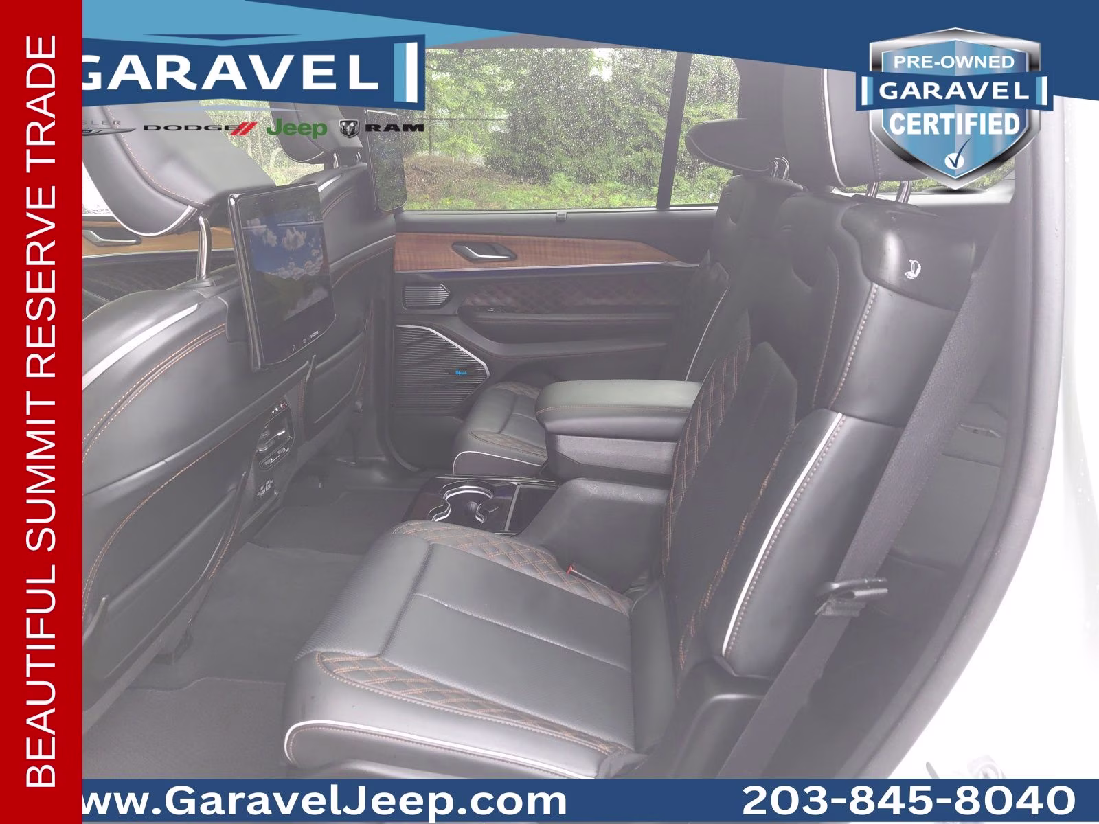 2023 Bright White Clearcoat Jeep Grand Cherokee L Summit 4X4 SUV