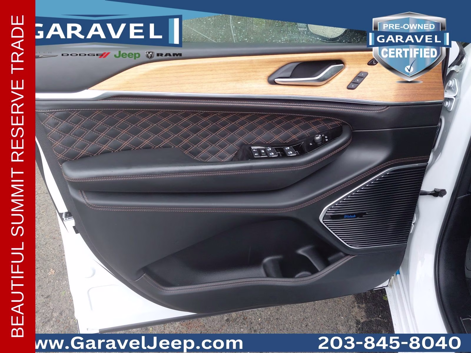 2023 Bright White Clearcoat Jeep Grand Cherokee L Summit 4X4 SUV