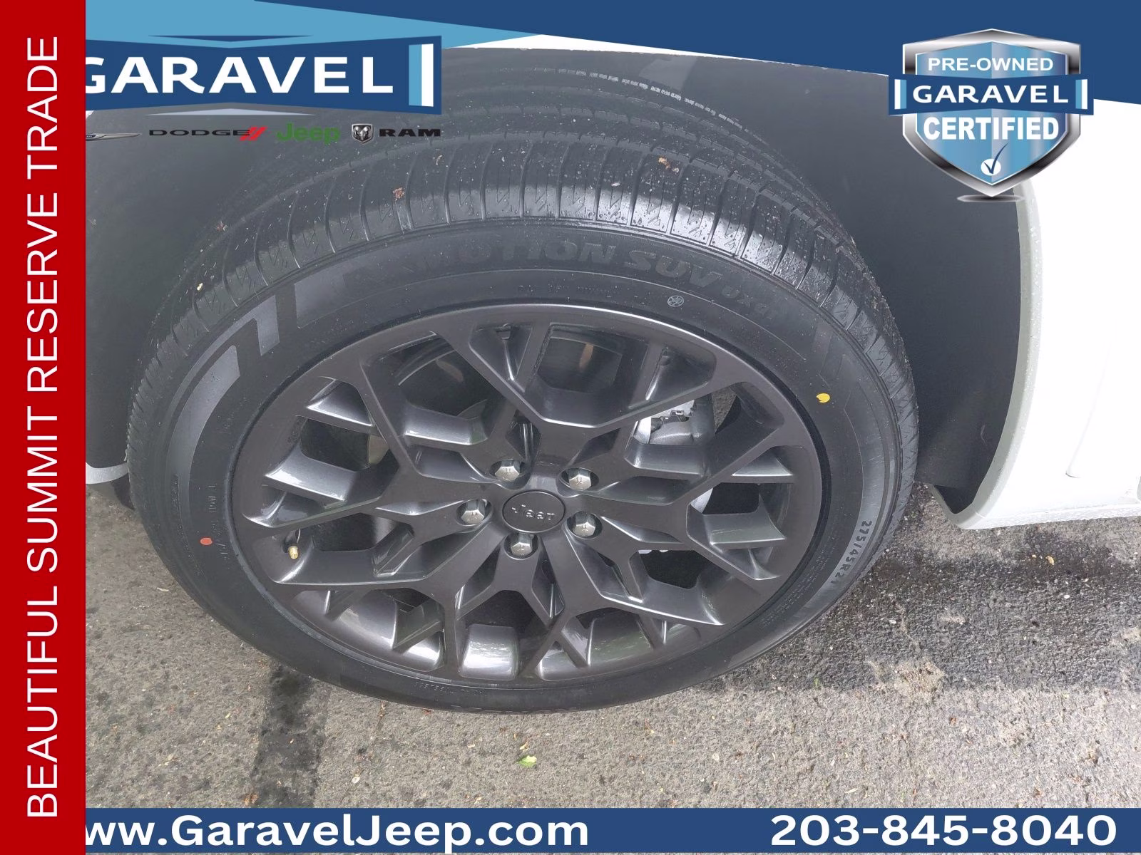 2023 Bright White Clearcoat Jeep Grand Cherokee L Summit 4X4 SUV