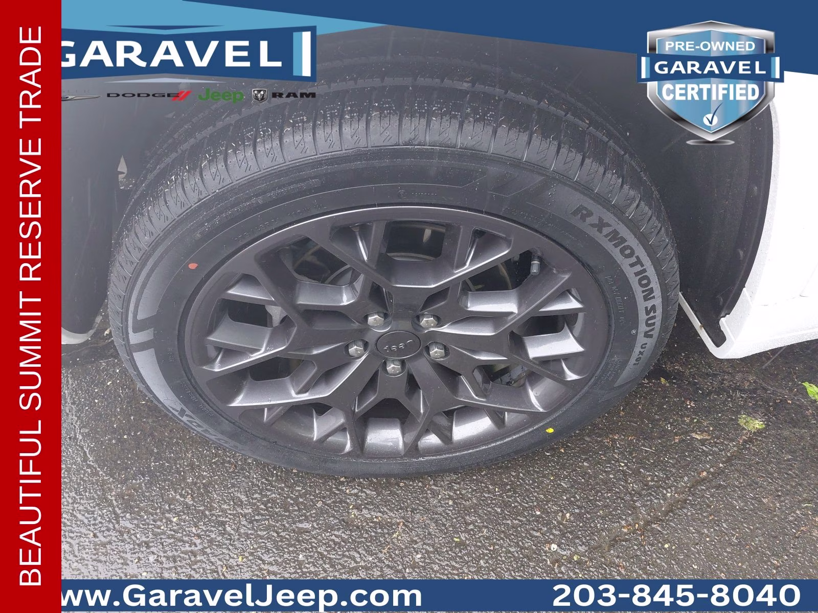 2023 Bright White Clearcoat Jeep Grand Cherokee L Summit 4X4 SUV