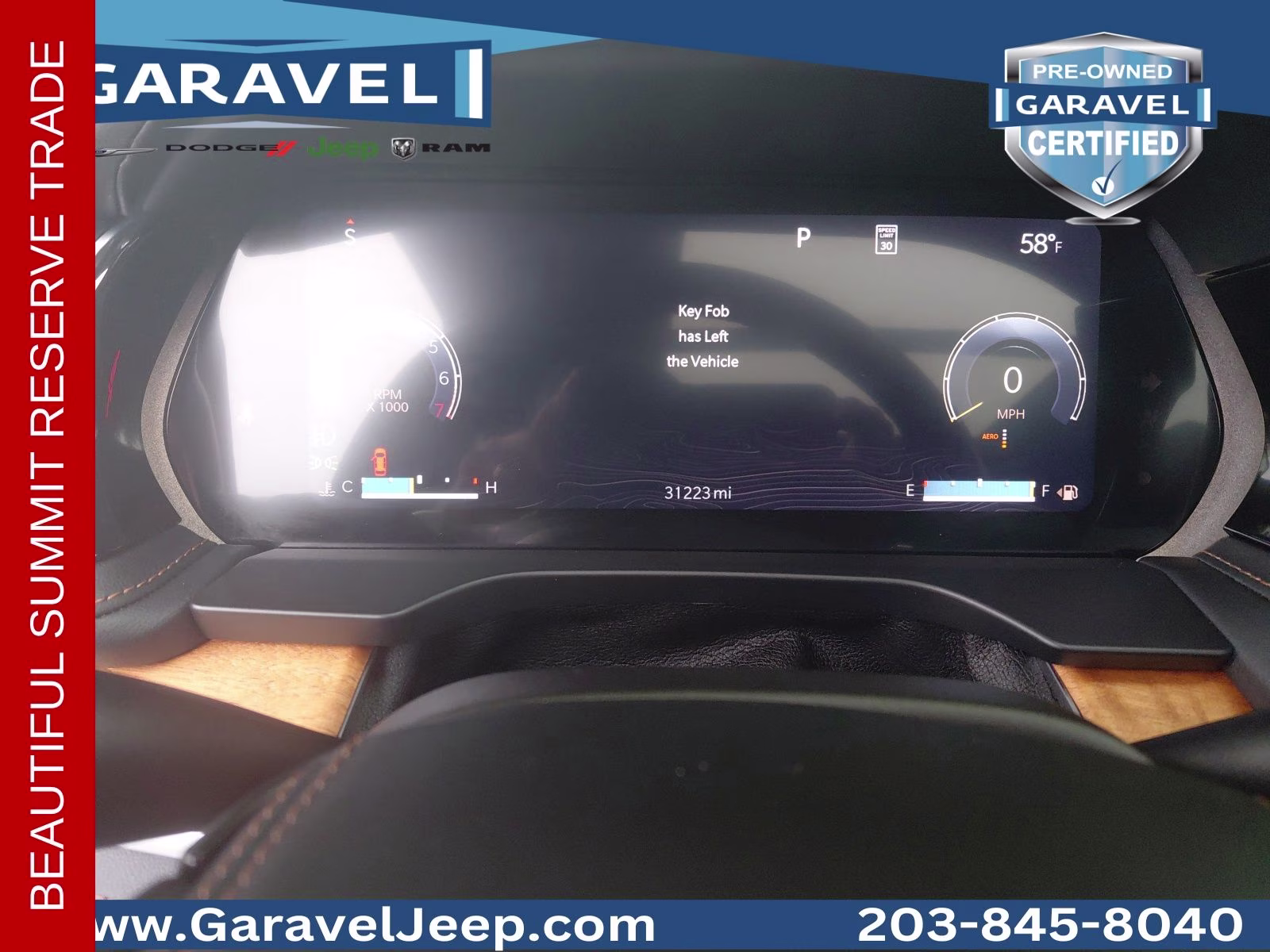 2023 Bright White Clearcoat Jeep Grand Cherokee L Summit 4X4 SUV