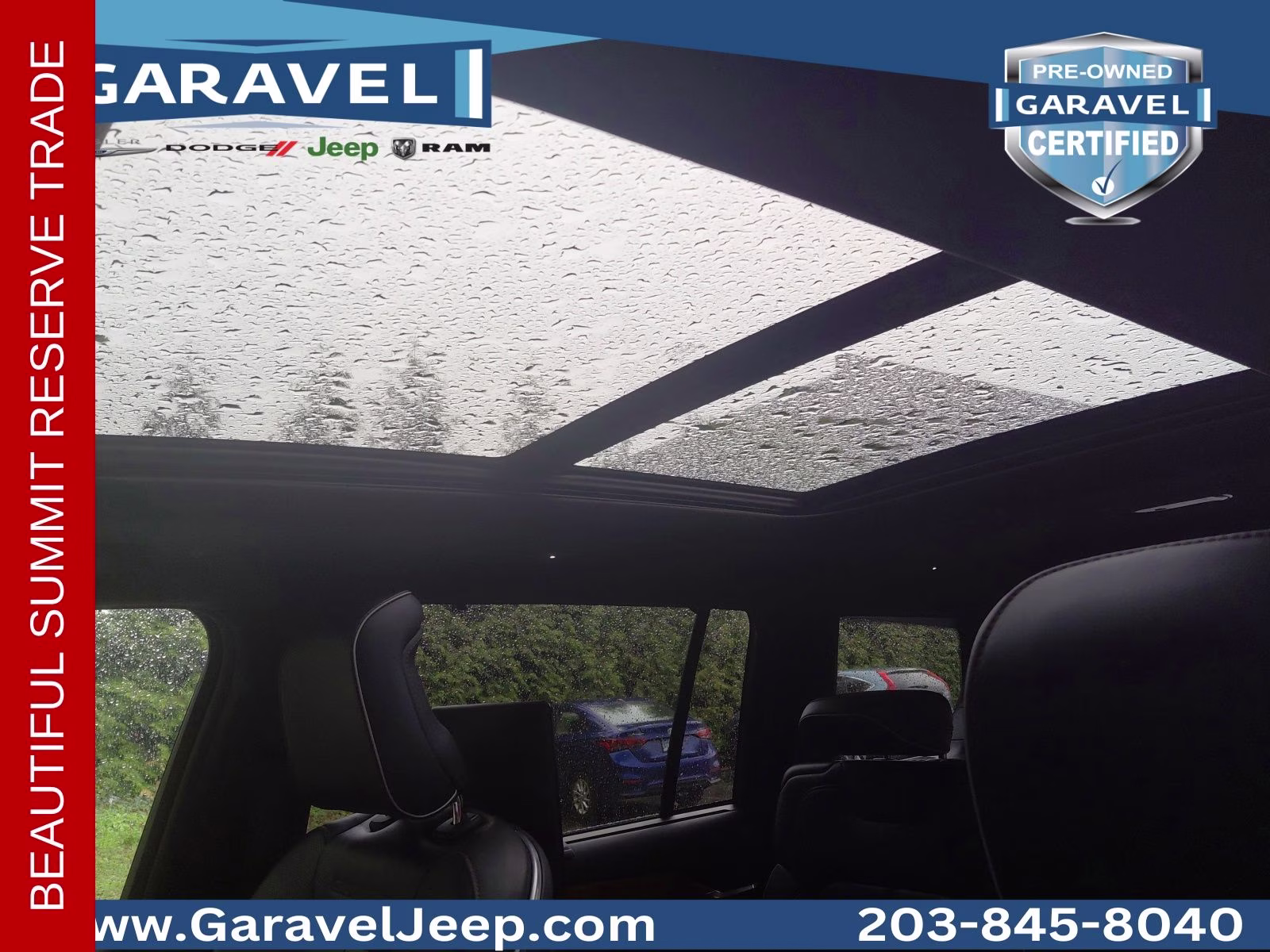 2023 Bright White Clearcoat Jeep Grand Cherokee L Summit 4X4 SUV