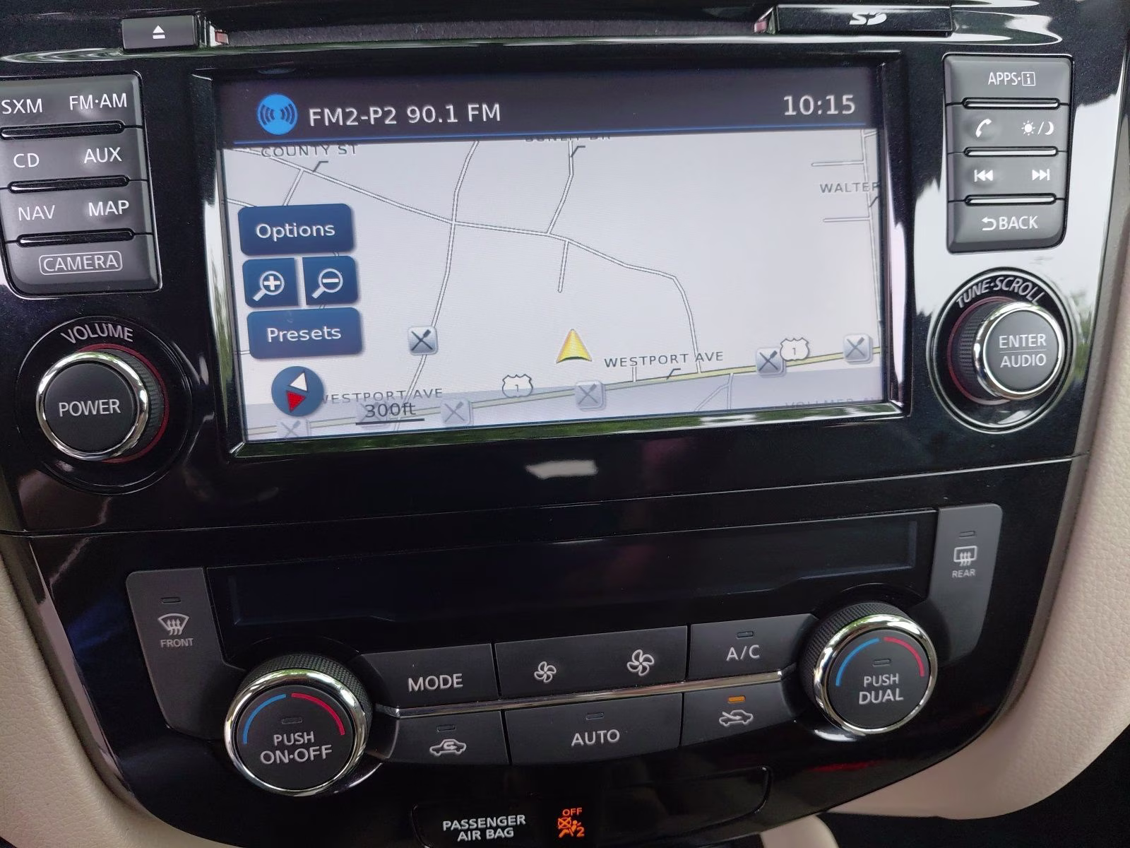 2015 Arctic Blue Metallic Nissan Rogue SL AWD SUV