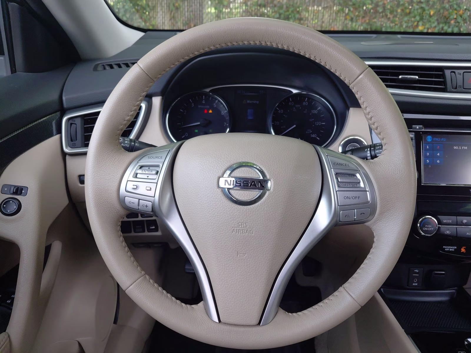 2015 Arctic Blue Metallic Nissan Rogue SL AWD SUV