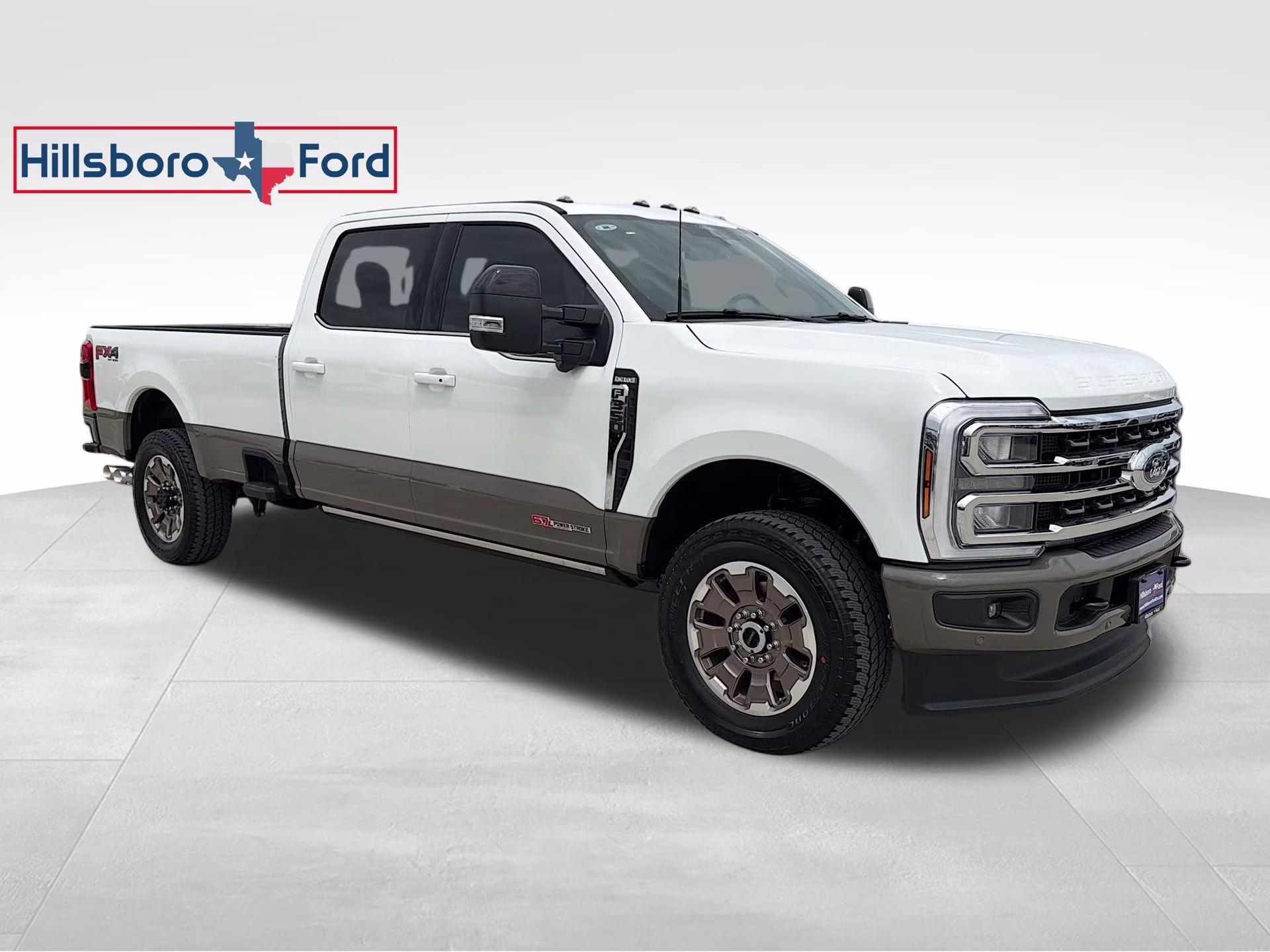 2026 Star White Metallic Tri-Coat Ford Super Duty F-350 SRW King Ranch 4X4 Truck