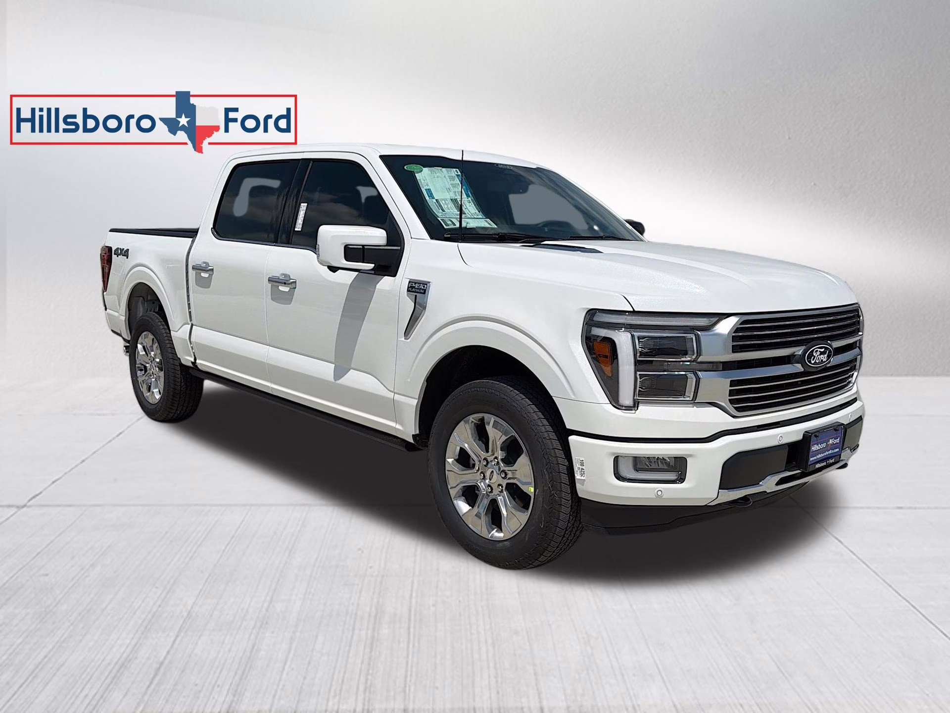 2026 Star White Metallic Tri-Coat Ford F-150 Platinum 4X4 Truck