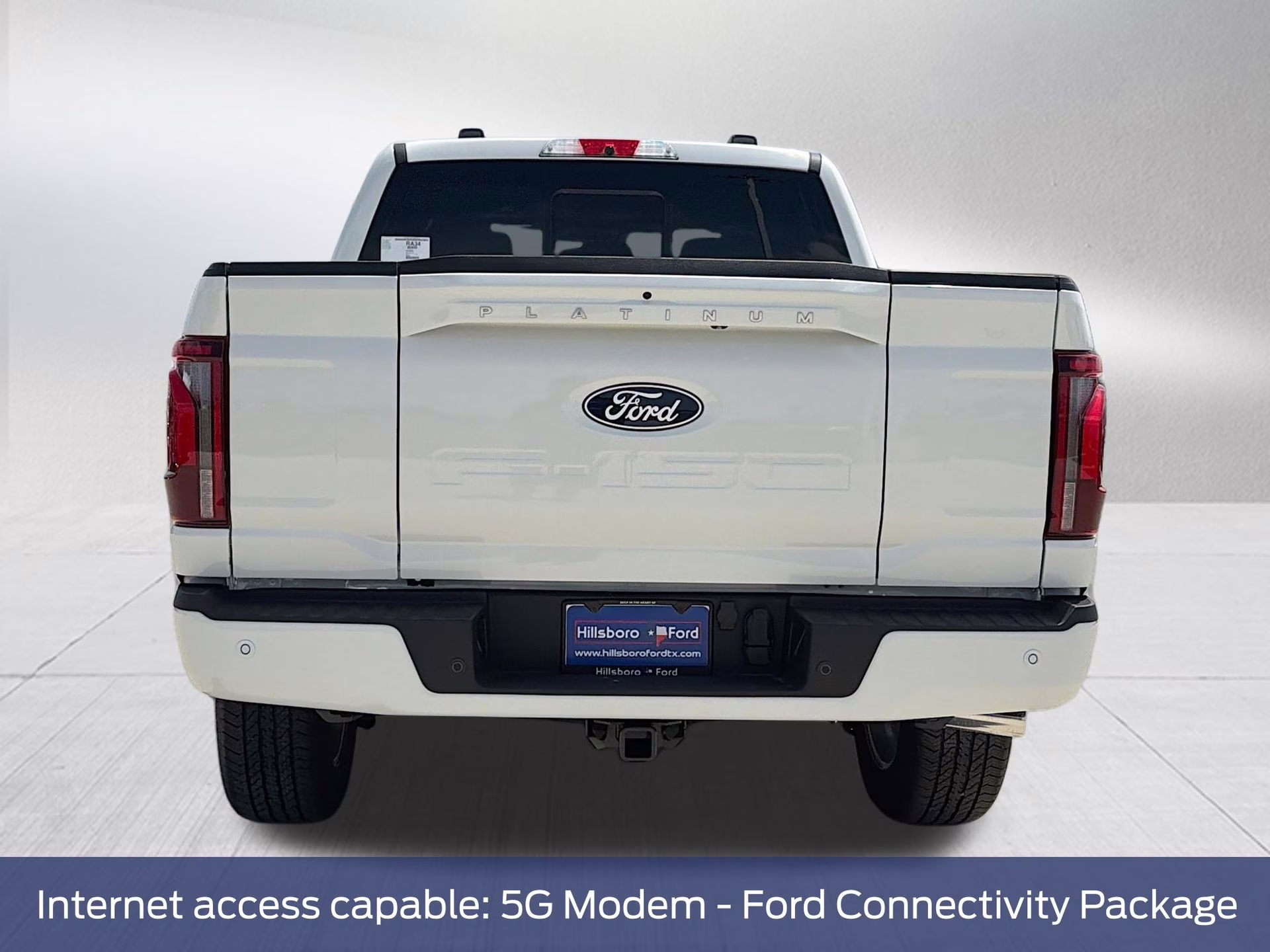 2026 Star White Metallic Tri-Coat Ford F-150 Platinum 4X4 Truck