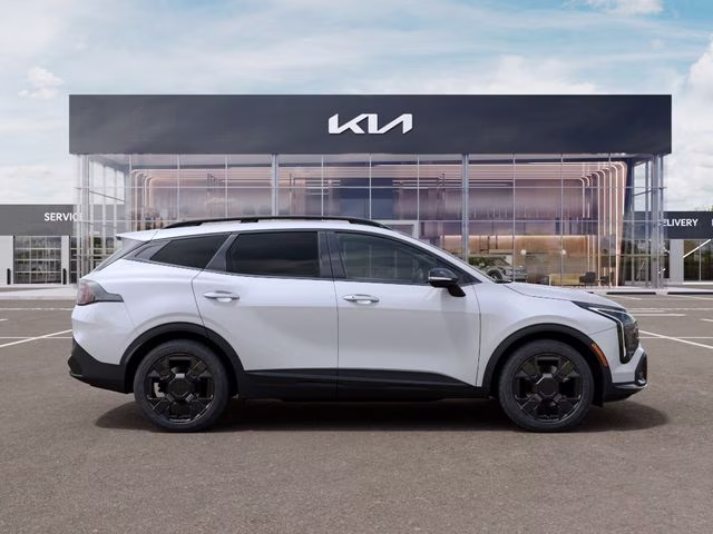 2026 Glacial White Pearl Kia Sportage X-Line AWD SUV