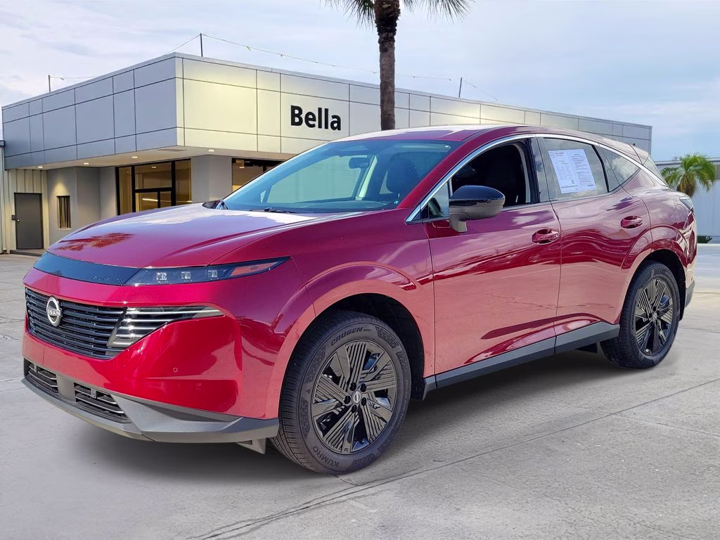 2025 Scarlet Ember Tintcoat Nissan Murano SV AWD SUV