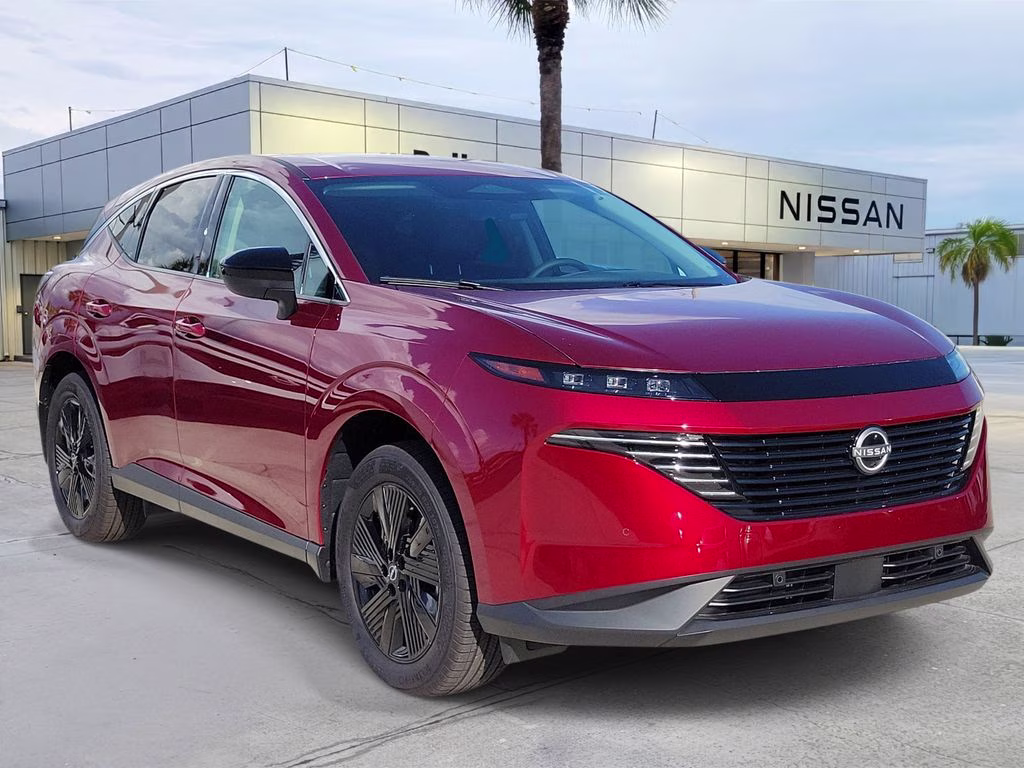 2025 Scarlet Ember Tintcoat Nissan Murano SV AWD SUV