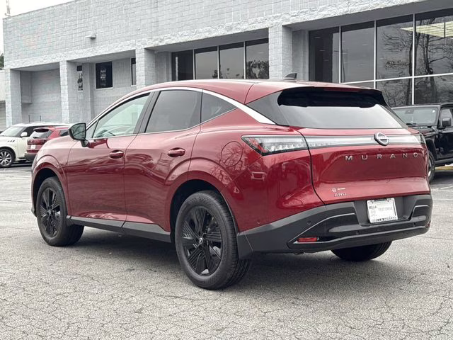 2025 Scarlet Ember Tintcoat Nissan Murano SV AWD SUV