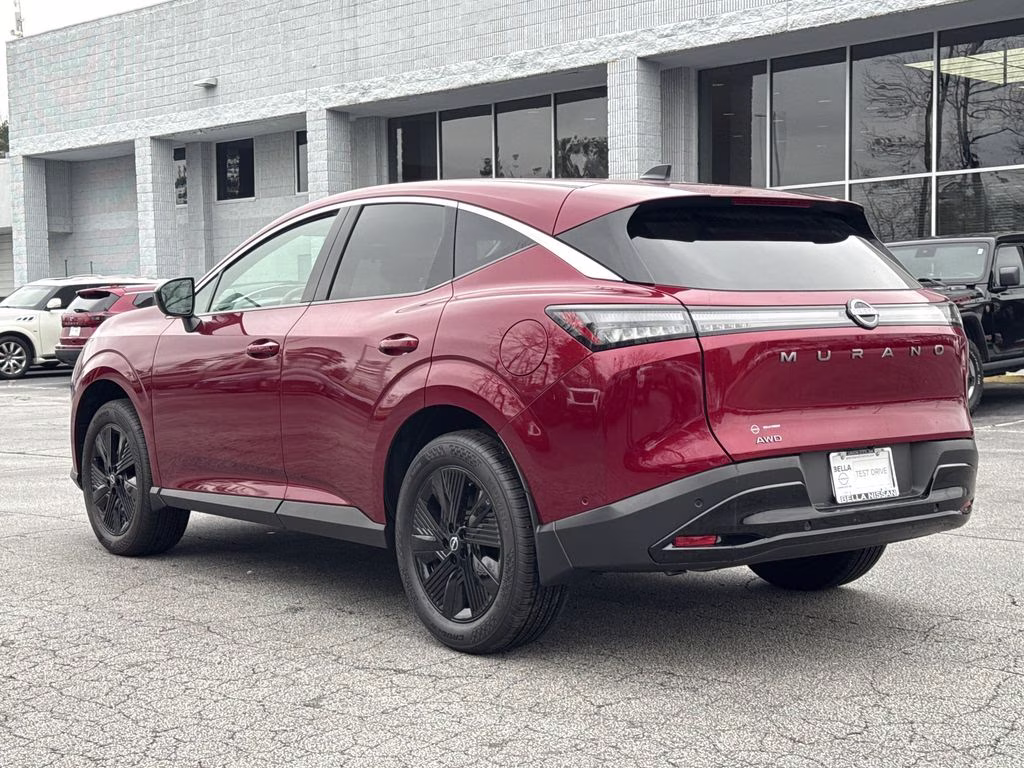 2025 Scarlet Ember Tintcoat Nissan Murano SV AWD SUV