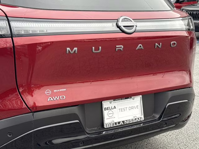 2025 Scarlet Ember Tintcoat Nissan Murano SV AWD SUV