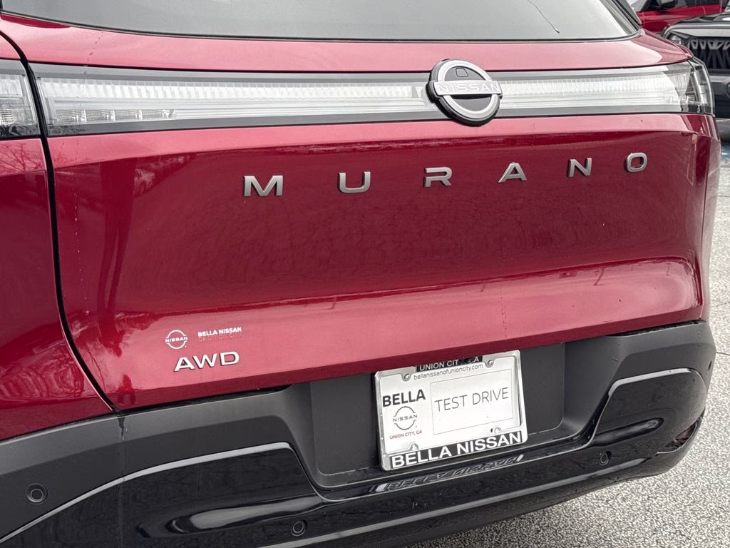 2025 Scarlet Ember Tintcoat Nissan Murano SV AWD SUV