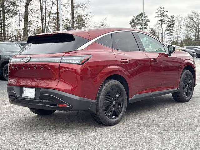 2025 Scarlet Ember Tintcoat Nissan Murano SV AWD SUV
