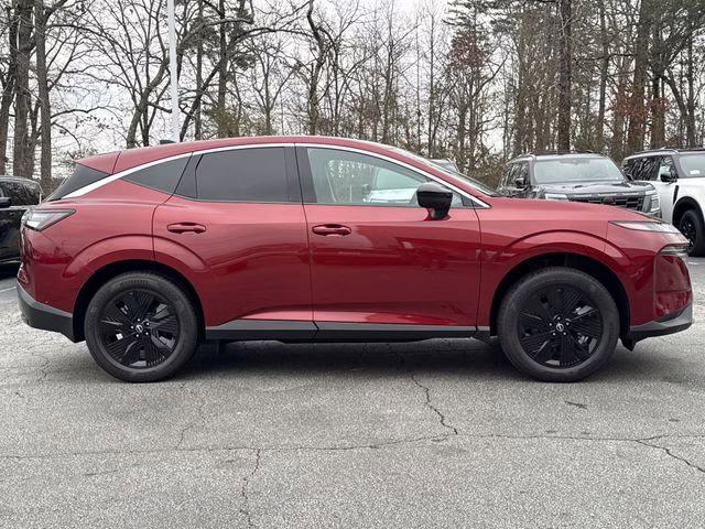 2025 Scarlet Ember Tintcoat Nissan Murano SV AWD SUV