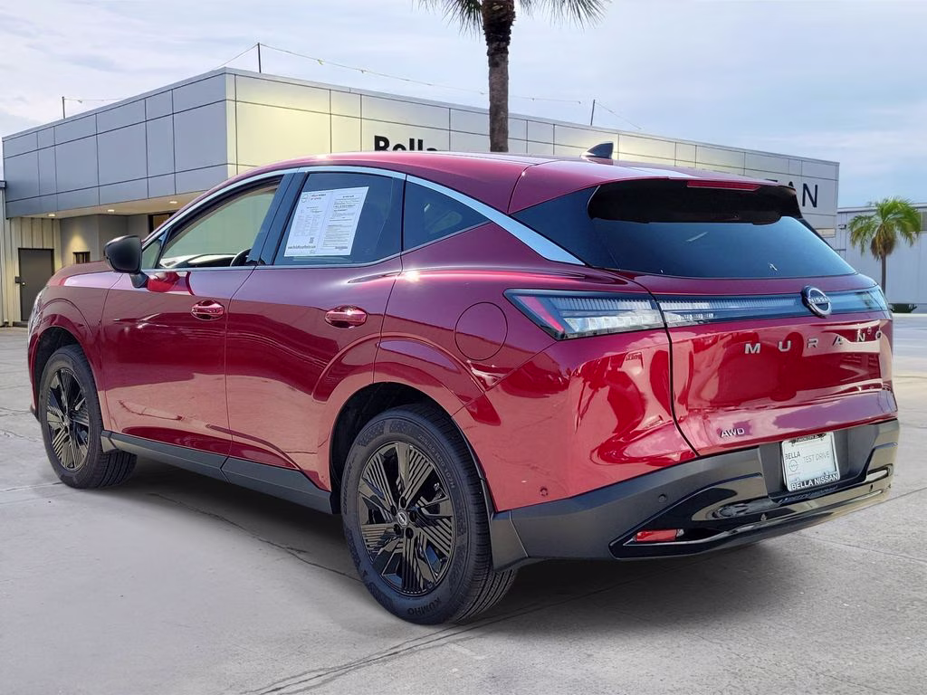 2025 Scarlet Ember Tintcoat Nissan Murano SV AWD SUV