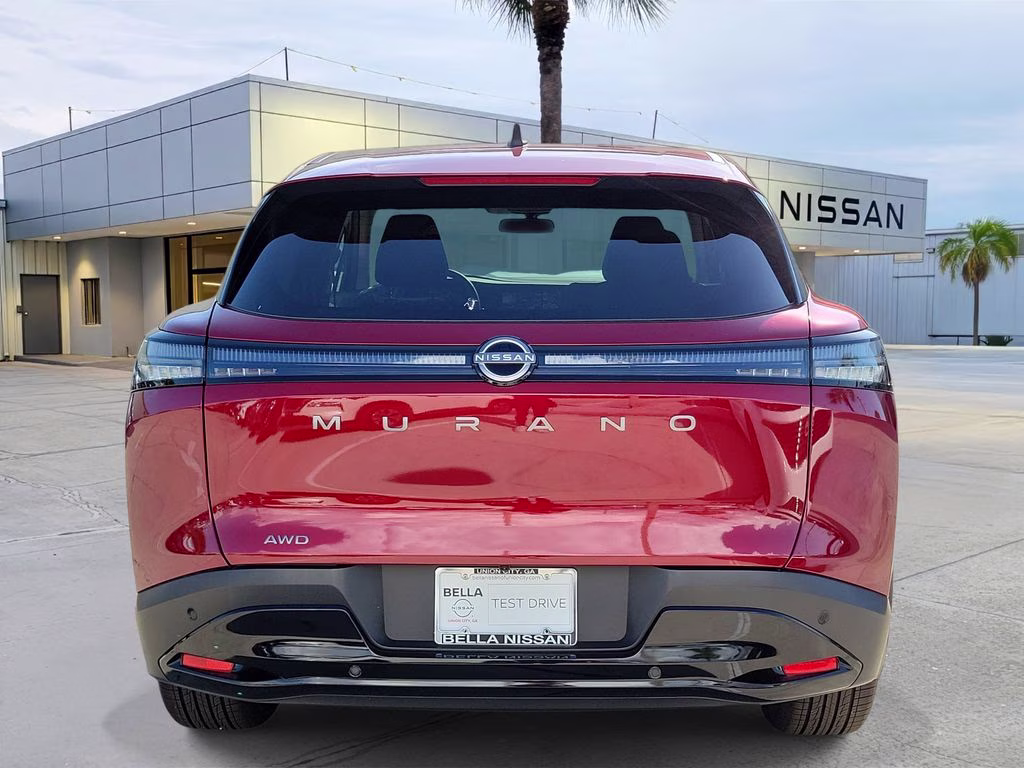 2025 Scarlet Ember Tintcoat Nissan Murano SV AWD SUV