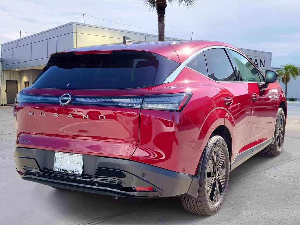 2025 Scarlet Ember Tintcoat Nissan Murano SV AWD SUV