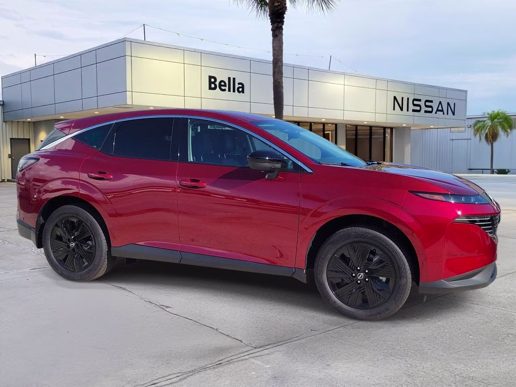 2025 Scarlet Ember Tintcoat Nissan Murano SV AWD SUV