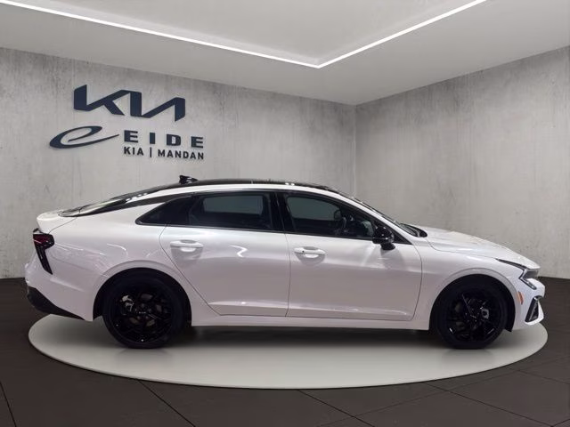 2026 Snow White Pearl Kia K5 GT-Line AWD Sedan