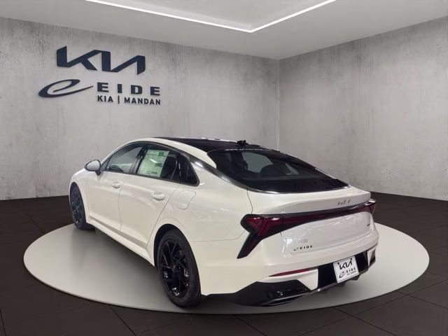 2026 Snow White Pearl Kia K5 GT-Line AWD Sedan