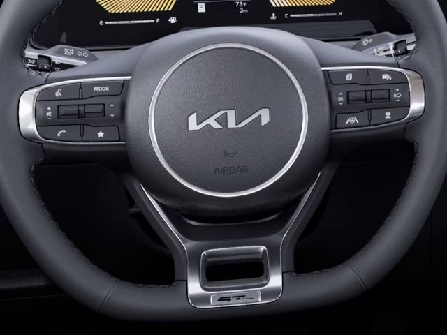 2026 Snow White Pearl Kia K5 GT-Line AWD Sedan