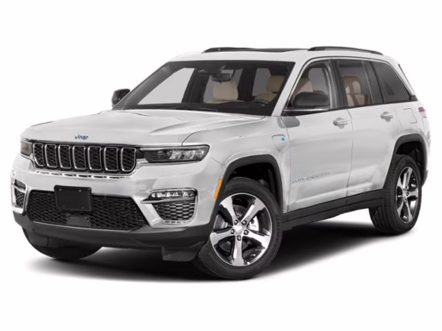 2023 Bright White Clearcoat Jeep Grand Cherokee 4xe 4xe 4X4 SUV