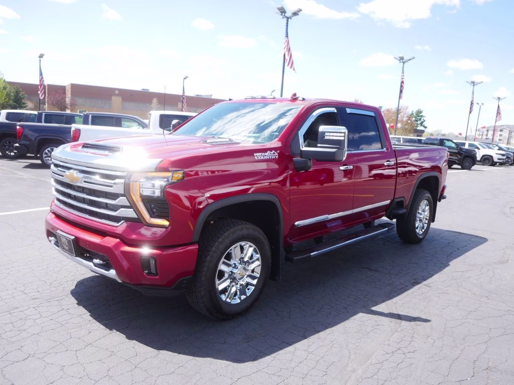 2024 Radiant Red Tintcoat Chevrolet Silverado 3500HD High Country 4X4 Truck